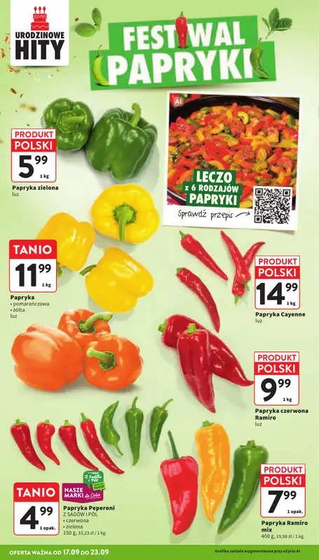 Intermarche - gazetka promocyjna Gazetka od czwartku 17.09 do środy 23.09 - strona 12