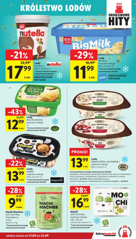 Intermarche - gazetka promocyjna Gazetka od czwartku 17.09 do środy 23.09 - strona 25
