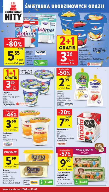 Intermarche - gazetka promocyjna Gazetka od czwartku 17.09 do środy 23.09 - strona 24