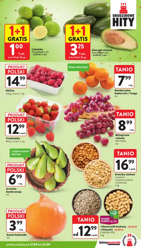 Intermarche - gazetka promocyjna Gazetka od czwartku 17.09 do środy 23.09 - strona 11