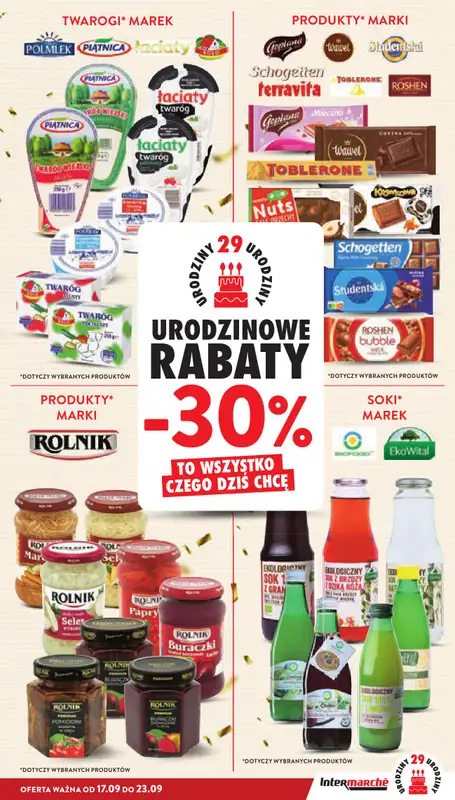 Intermarche - gazetka promocyjna Gazetka od czwartku 17.09 do środy 23.09 - strona 7