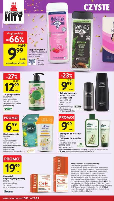 Intermarche - gazetka promocyjna Gazetka od czwartku 17.09 do środy 23.09 - strona 40