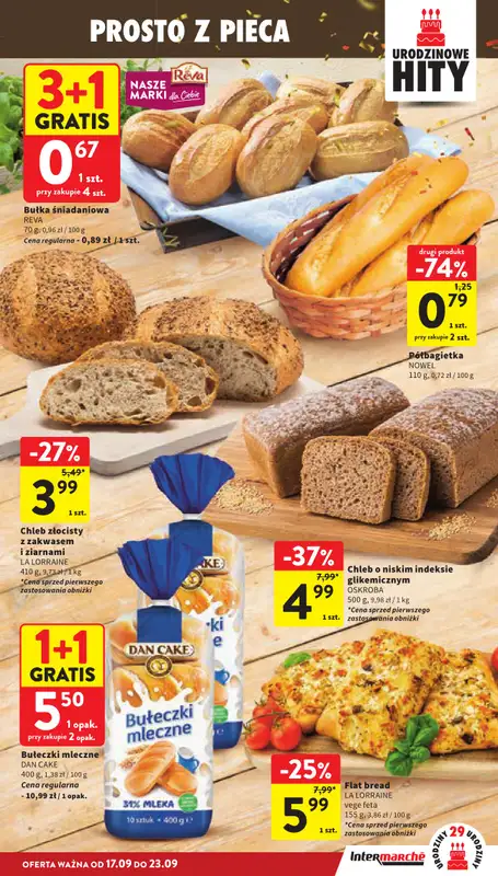 Intermarche - gazetka promocyjna Gazetka od czwartku 17.09 do środy 23.09 - strona 19