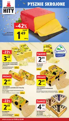 Intermarche - gazetka promocyjna Gazetka od czwartku 17.09 do środy 23.09 - strona 22