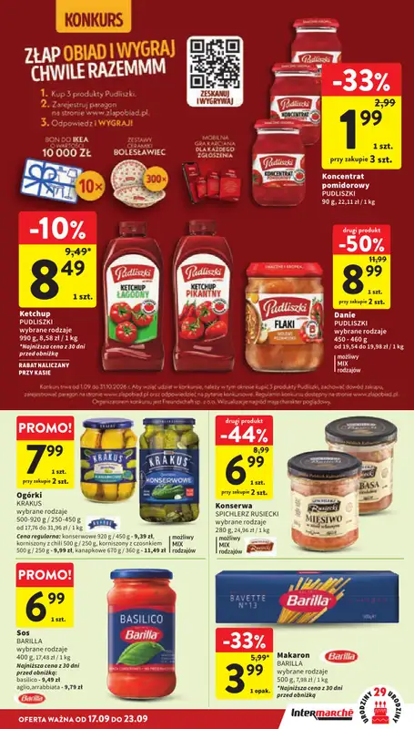 Intermarche - gazetka promocyjna Gazetka od czwartku 17.09 do środy 23.09 - strona 33