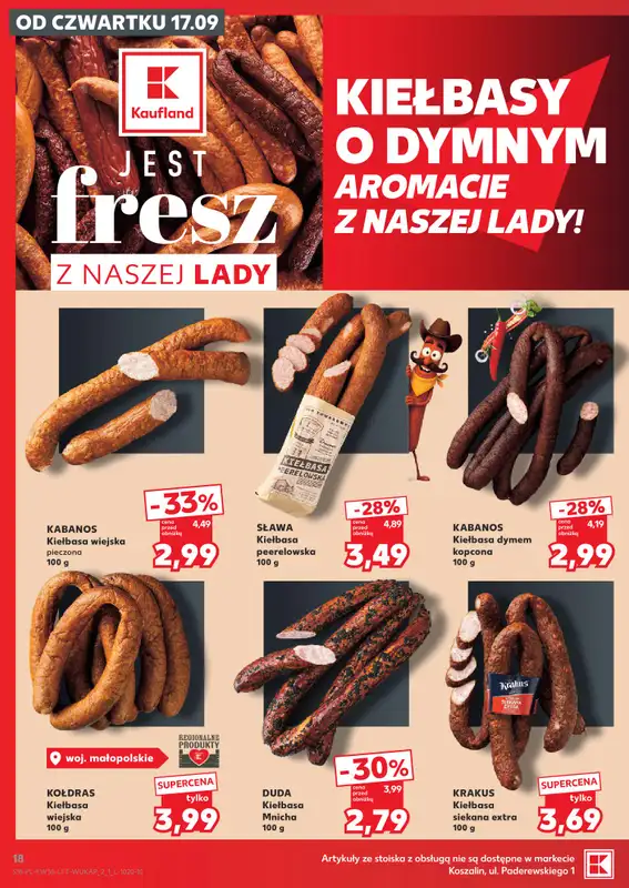 Kaufland - gazetka promocyjna Gazetka tygodnia  do środy 23.09 - strona 18
