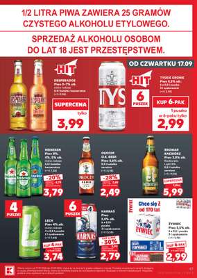 Kaufland - gazetka promocyjna Gazetka tygodnia  do środy 23.09 - strona 47