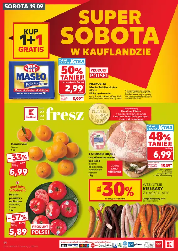 Kaufland - gazetka promocyjna Gazetka tygodnia  do środy 23.09 - strona 14