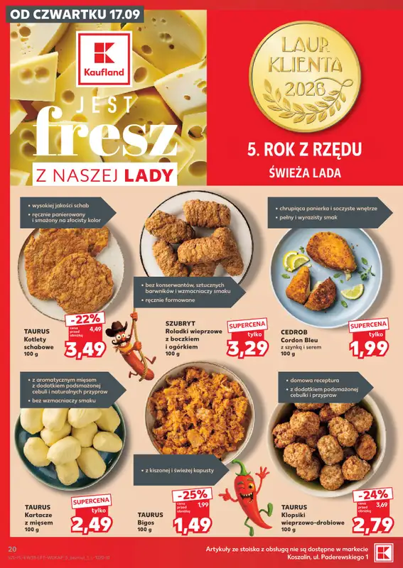Kaufland - gazetka promocyjna Gazetka tygodnia  do środy 23.09 - strona 20