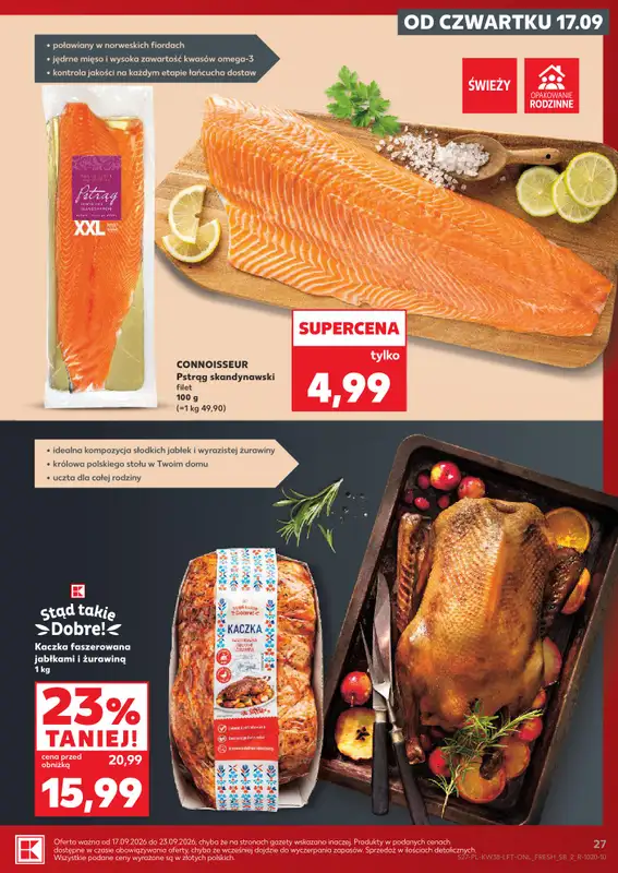 Kaufland - gazetka promocyjna Gazetka tygodnia  do środy 23.09 - strona 27