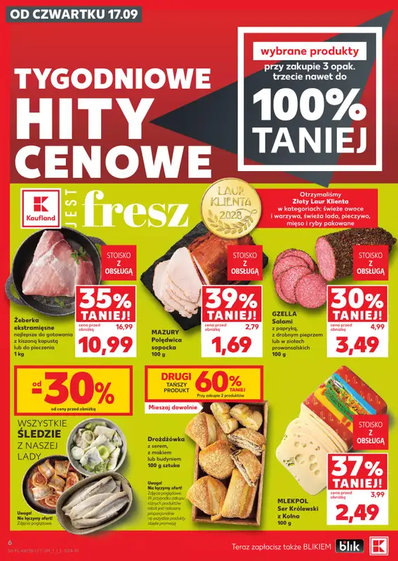 Kaufland - gazetka promocyjna Gazetka tygodnia  do środy 23.09 - strona 6