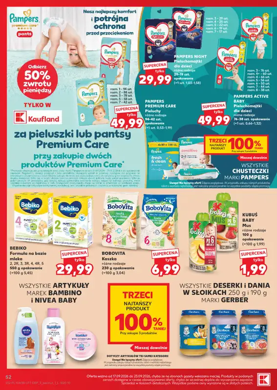Kaufland - gazetka promocyjna Gazetka tygodnia  do środy 23.09 - strona 52