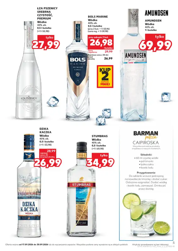 Kaufland - gazetka promocyjna Barek Kauflandu  do środy 30.09 - strona 5