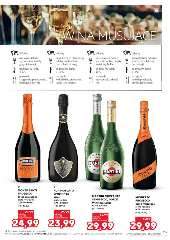 Kaufland - gazetka promocyjna Barek Kauflandu  do środy 30.09 - strona 23