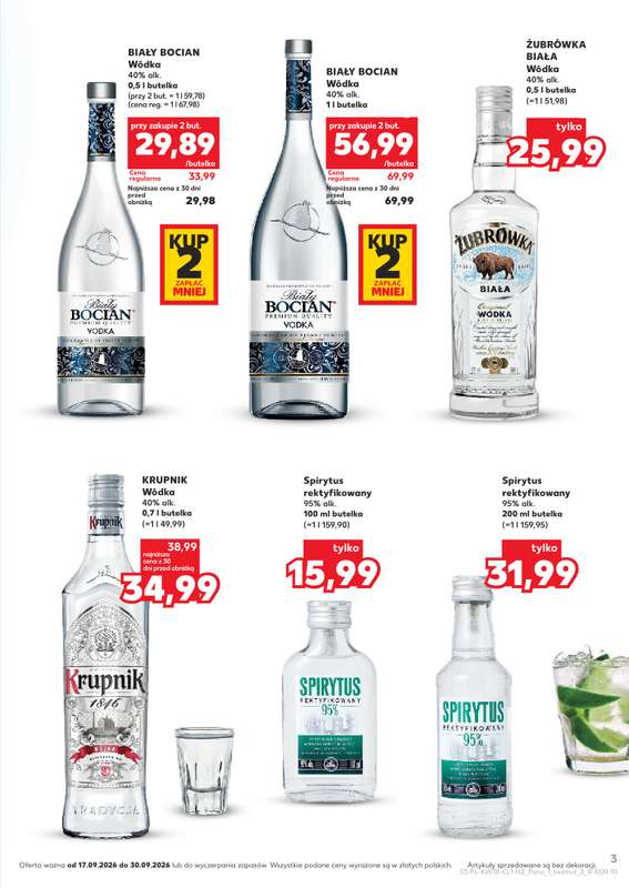 Kaufland - gazetka promocyjna Barek Kauflandu  do środy 30.09 - strona 3