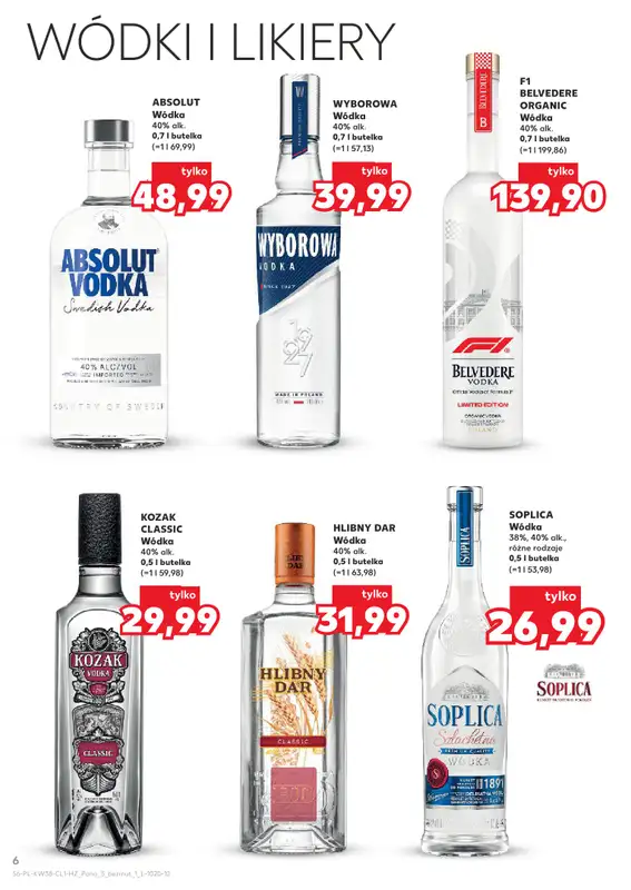 Kaufland - gazetka promocyjna Barek Kauflandu  do środy 30.09 - strona 6