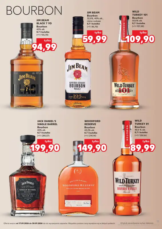 Kaufland - gazetka promocyjna Barek Kauflandu  do środy 30.09 - strona 11