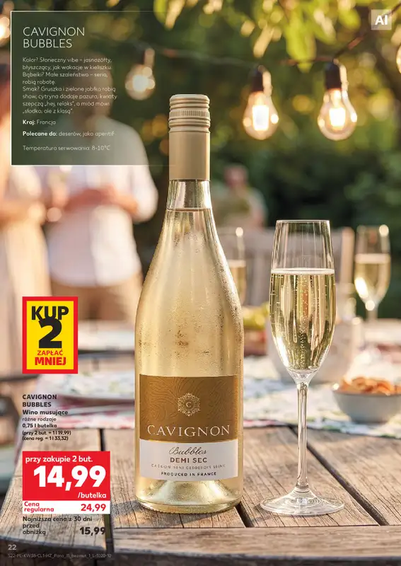 Kaufland - gazetka promocyjna Barek Kauflandu  do środy 30.09 - strona 22