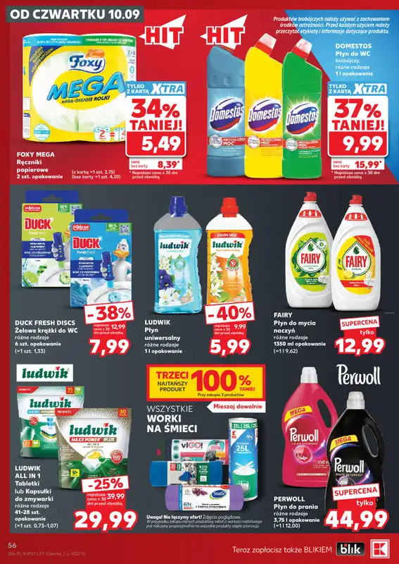 Kaufland - gazetka promocyjna Gazetka Tygodnia od czwartku 10.09 do środy 16.09 - strona 56