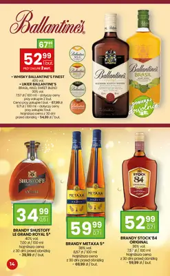 Twój Market - gazetka promocyjna Gazetka alkoholowa od wtorku 15.09 do piątku 18.09 - strona 14