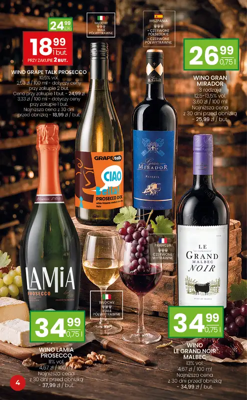 Twój Market - gazetka promocyjna Gazetka alkoholowa od wtorku 15.09 do piątku 18.09 - strona 4