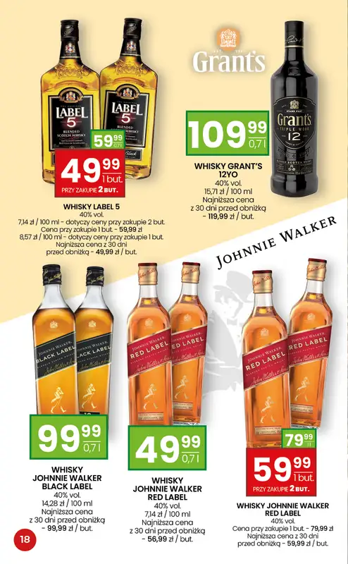 Twój Market - gazetka promocyjna Gazetka alkoholowa od wtorku 15.09 do piątku 18.09 - strona 18