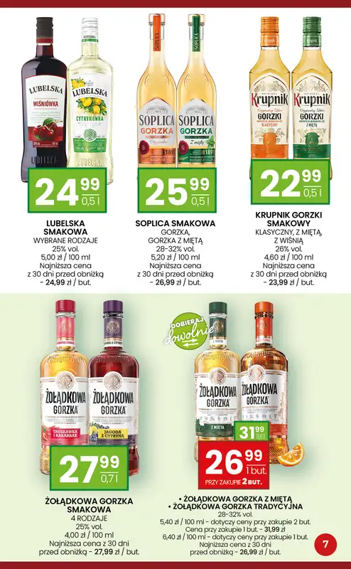 Twój Market - gazetka promocyjna Gazetka alkoholowa od wtorku 15.09 do piątku 18.09 - strona 7
