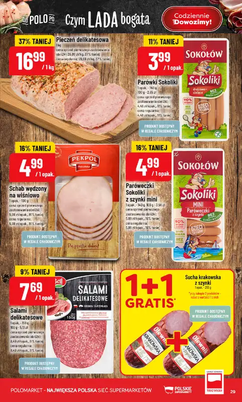 POLOmarket - gazetka promocyjna Gazetka od środy 16.09 do wtorku 22.09 - strona 29