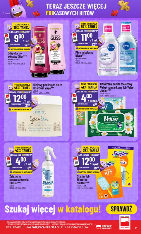 POLOmarket - gazetka promocyjna Gazetka od środy 16.09 do wtorku 22.09 - strona 71