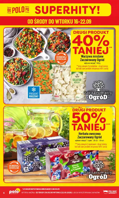 POLOmarket - gazetka promocyjna Gazetka od środy 16.09 do wtorku 22.09 - strona 6