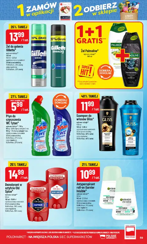 POLOmarket - gazetka promocyjna Gazetka od środy 16.09 do wtorku 22.09 - strona 59