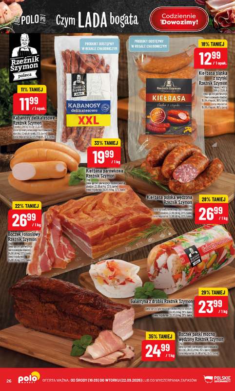 POLOmarket - gazetka promocyjna Gazetka od środy 16.09 do wtorku 22.09 - strona 26