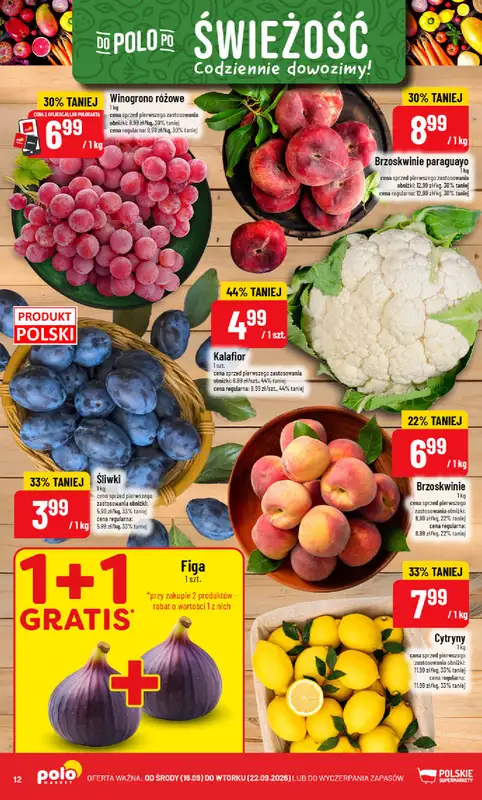 POLOmarket - gazetka promocyjna Gazetka od środy 16.09 do wtorku 22.09 - strona 12