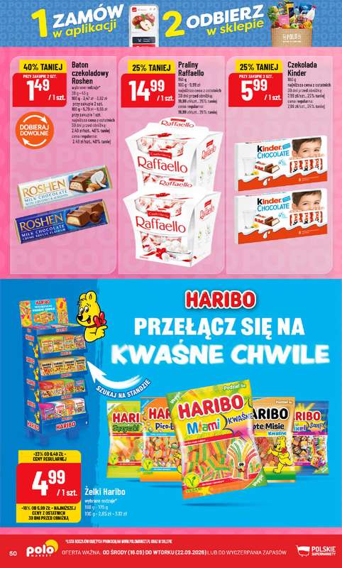 POLOmarket - gazetka promocyjna Gazetka od środy 16.09 do wtorku 22.09 - strona 50