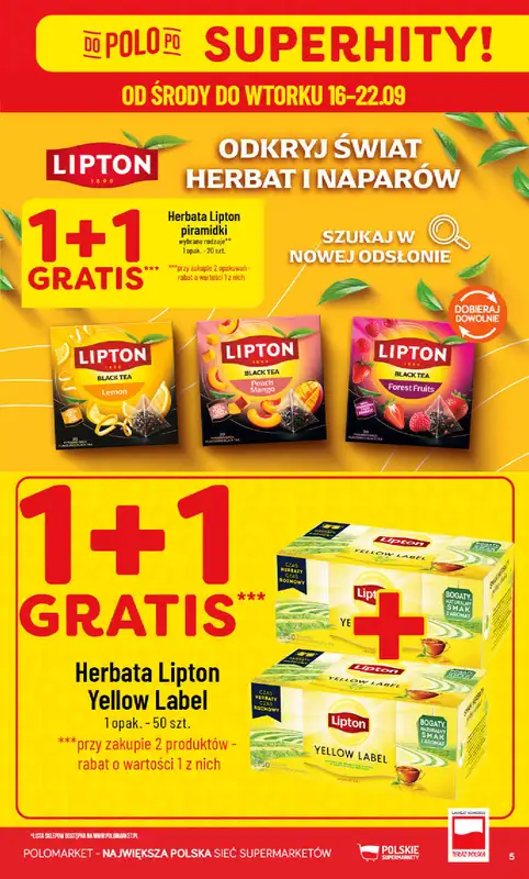 POLOmarket - gazetka promocyjna Gazetka od środy 16.09 do wtorku 22.09 - strona 5