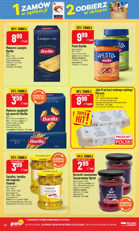 POLOmarket - gazetka promocyjna Gazetka od środy 16.09 do wtorku 22.09 - strona 44