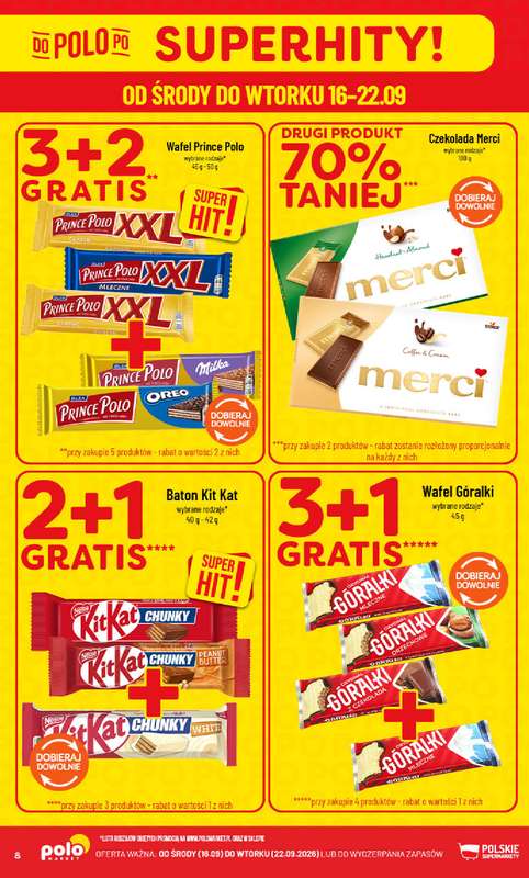 POLOmarket - gazetka promocyjna Gazetka od środy 16.09 do wtorku 22.09 - strona 8