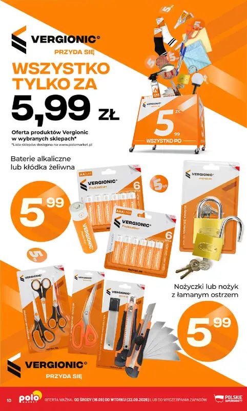 POLOmarket - gazetka promocyjna Gazetka od środy 16.09 do wtorku 22.09 - strona 10