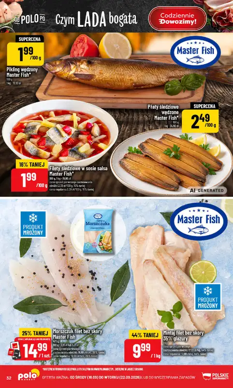 POLOmarket - gazetka promocyjna Gazetka od środy 16.09 do wtorku 22.09 - strona 32