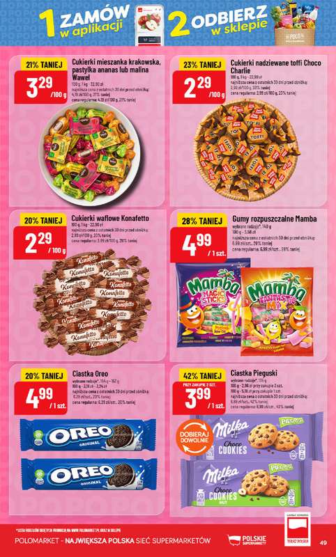 POLOmarket - gazetka promocyjna Gazetka od środy 16.09 do wtorku 22.09 - strona 49