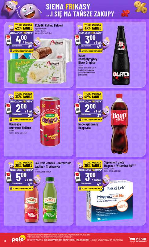 POLOmarket - gazetka promocyjna Frikasowy katalog od środy 16.09 do wtorku 22.09 - strona 8