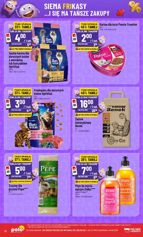 POLOmarket - gazetka promocyjna Frikasowy katalog od środy 16.09 do wtorku 22.09 - strona 10