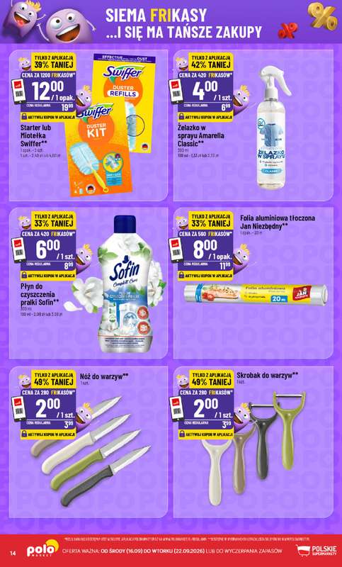 POLOmarket - gazetka promocyjna Frikasowy katalog od środy 16.09 do wtorku 22.09 - strona 14
