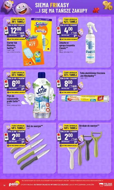 POLOmarket - gazetka promocyjna Frikasowy katalog od środy 16.09 do wtorku 22.09 - strona 14