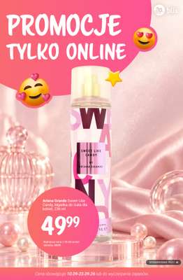 Rossmann - gazetka promocyjna Promocje TYLKO ONLINE od wtorku 15.09 do środy 23.09