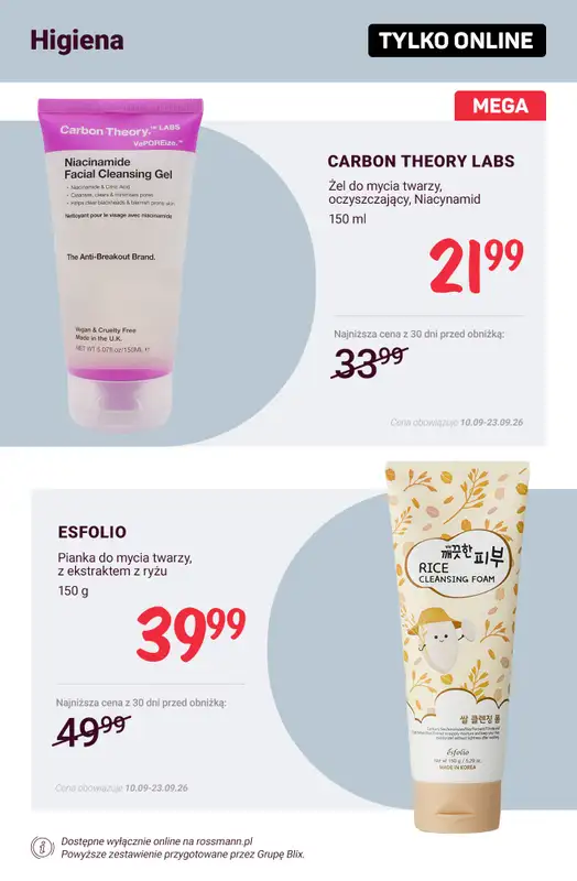 Rossmann - gazetka promocyjna Promocje TYLKO ONLINE od wtorku 15.09 do środy 23.09 - strona 3