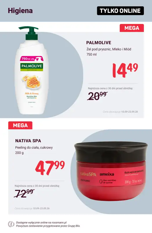 Rossmann - gazetka promocyjna Promocje TYLKO ONLINE od wtorku 15.09 do środy 23.09 - strona 10