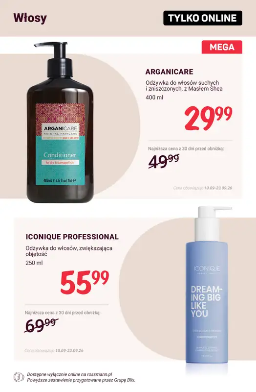 Rossmann - gazetka promocyjna Promocje TYLKO ONLINE od wtorku 15.09 do środy 23.09 - strona 6