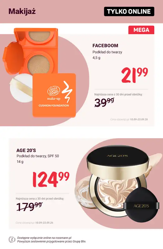 Rossmann - gazetka promocyjna Promocje TYLKO ONLINE od wtorku 15.09 do środy 23.09 - strona 7