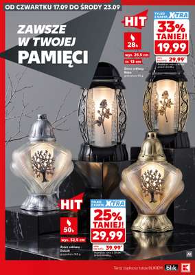 Kaufland - gazetka promocyjna Oferta Kaufland - Znicze od czwartku 17.09 do środy 23.09 - strona 6